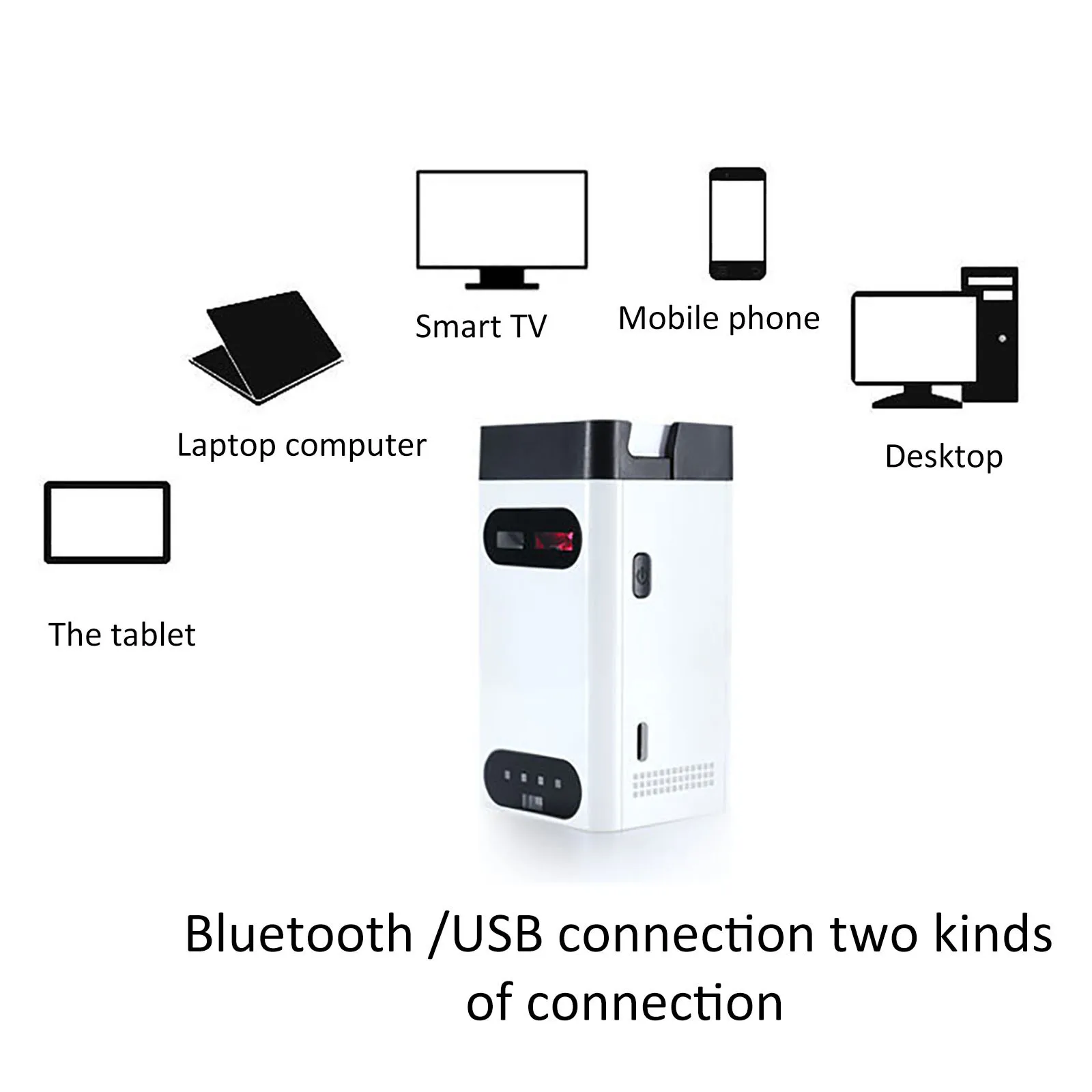 Портативная виртуальная клавиатура Bluetooth беспроводной проектор телефонная для