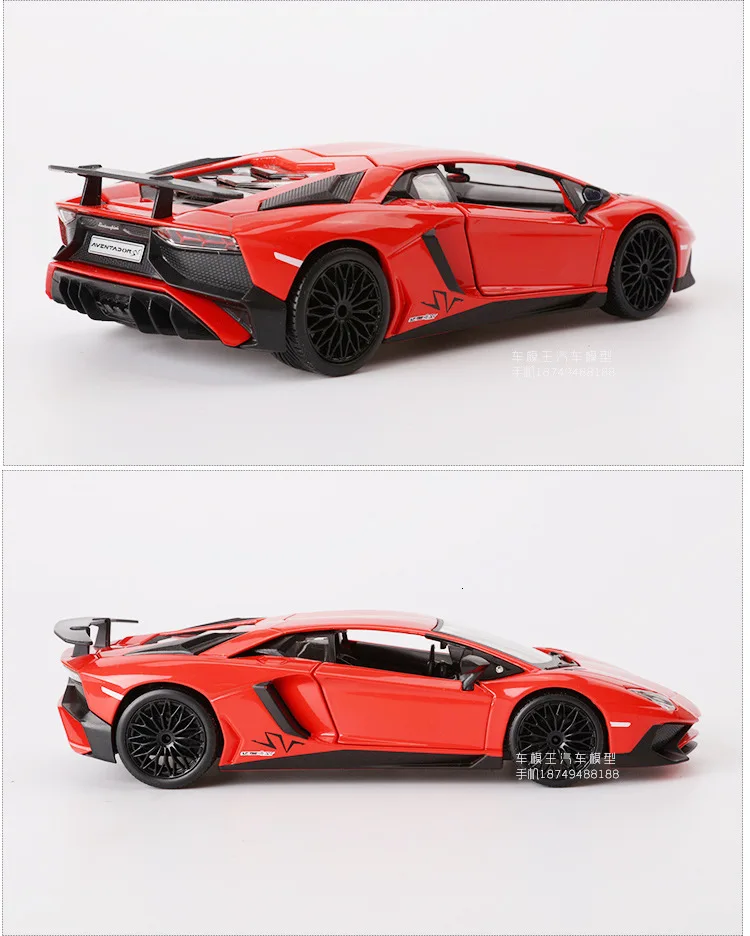 Bburago 1:24 lambt LP750 литые под давлением модели транспортных средств модель спортивный автомобиль авто Салон Коллекция дисплей горячие колеса игрушки для детей