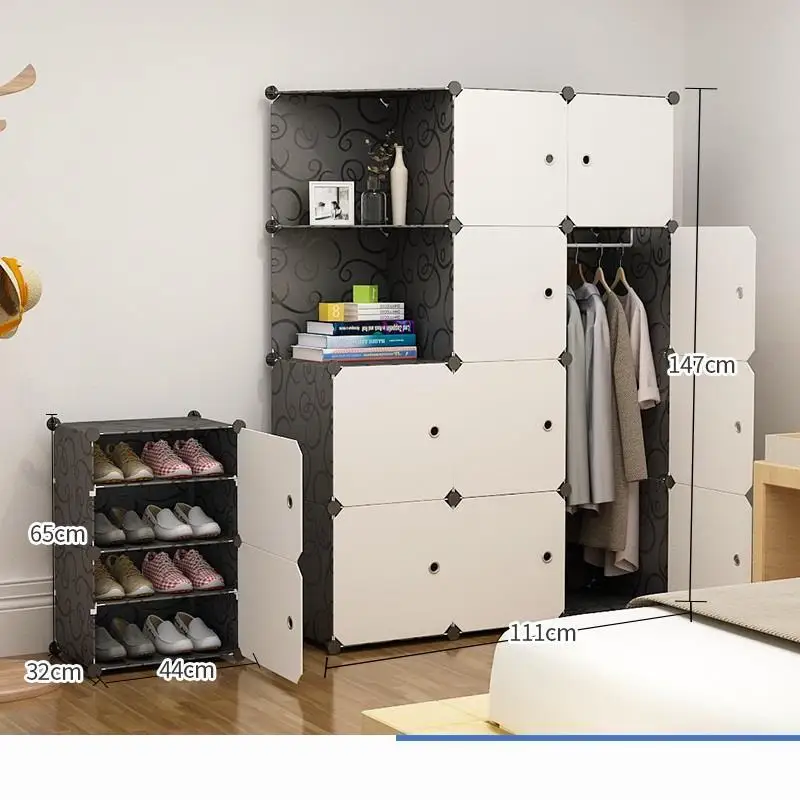 MODEL N Для спальни Penderie Meuble Range Armario De Almacenamiento Armadio Guardaroba Mueble Closet Guarda Roupa шкаф для одежды - Цвет: MODEL N