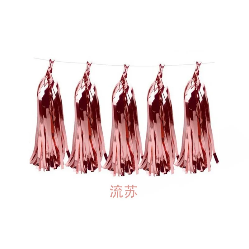 Розовое золото Костюм Детское украшение юбилей воздушный шар из фольги Вечерние