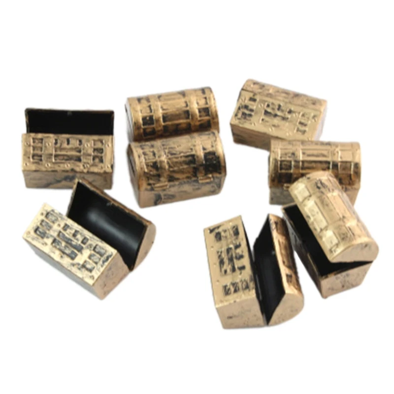 2018 Новинка 12 шт. мини пиратский Золотой сундук детская игрушка украшение торта