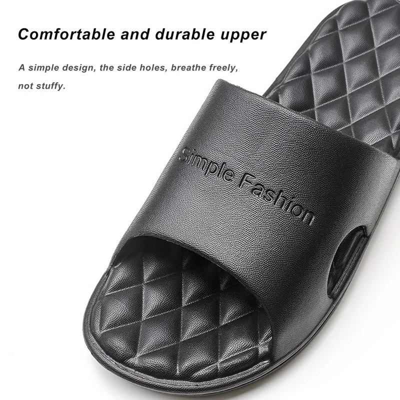 

Summer Women Indoor Slippers 2021 Flat Shoes Indoor Eva Flip Flops Female Non-slip Bathroom Home Slippers Zapatillas De Hombre