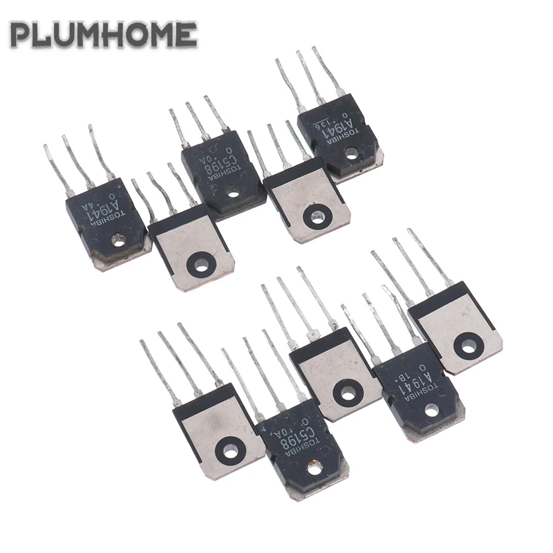 

10PCS 2SC5198 2SA1941 TO3P TO-3P Transistor Original Authentic Home Power Tools Original Disassembled Power Amplifier Pair Tube