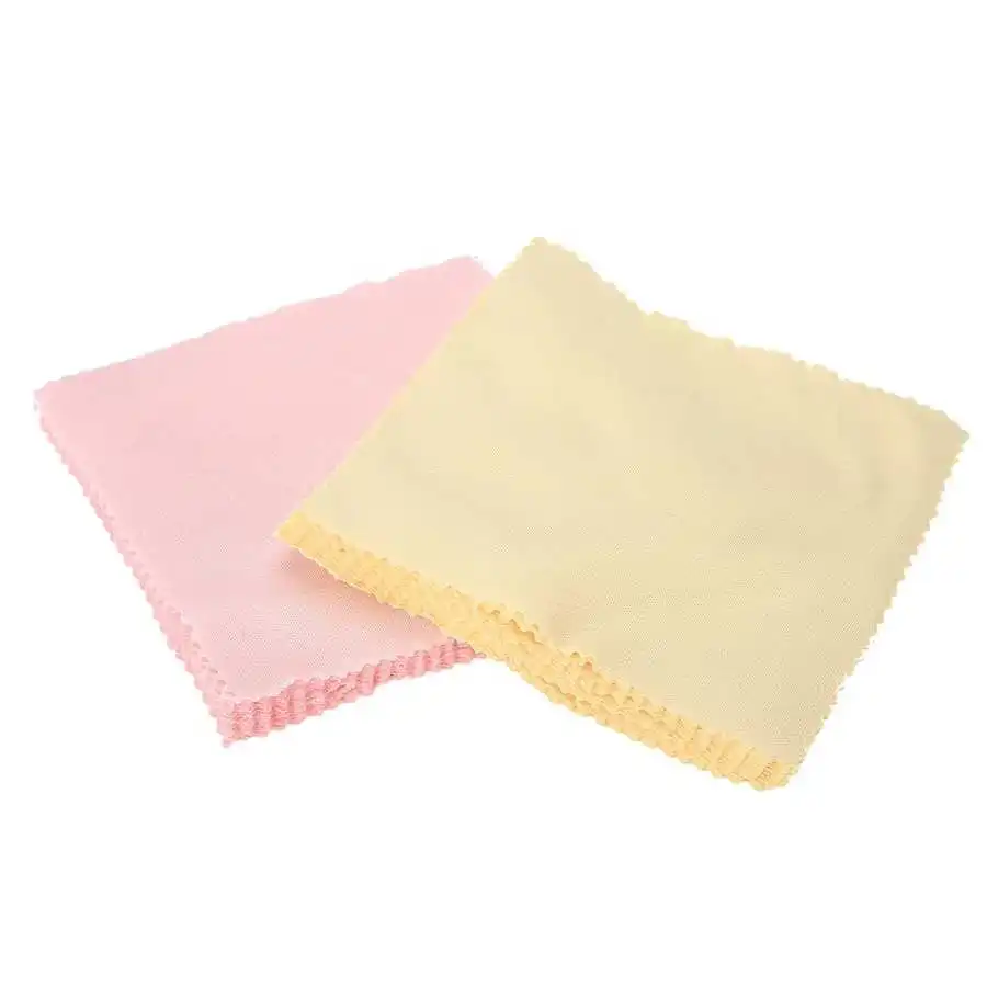 50 шт./набор цвета: золотистый серебристый очиститель ювелирных изделий ткань для