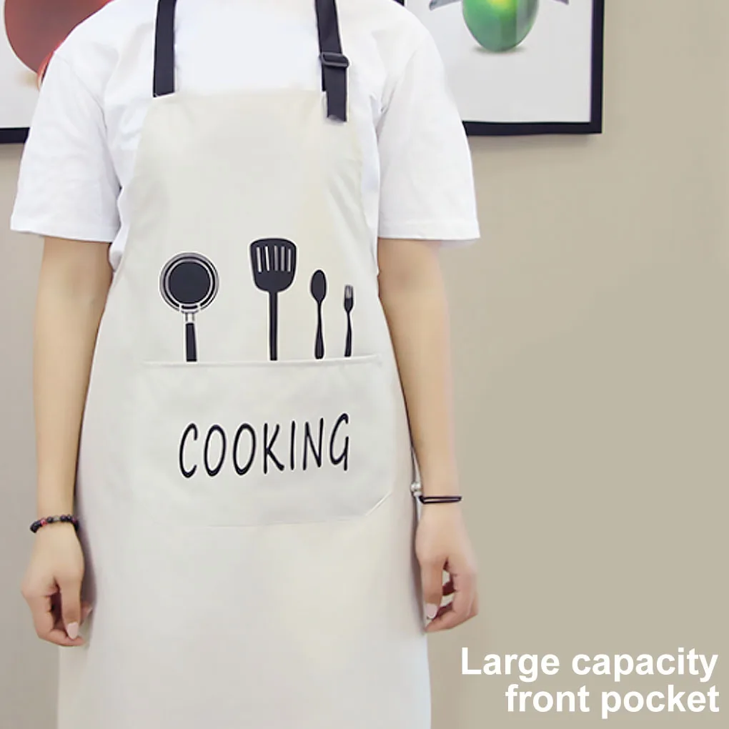 Водонепроницаемый Кухонный Фартук 3-слойный маслостойкий дышащий кухонный