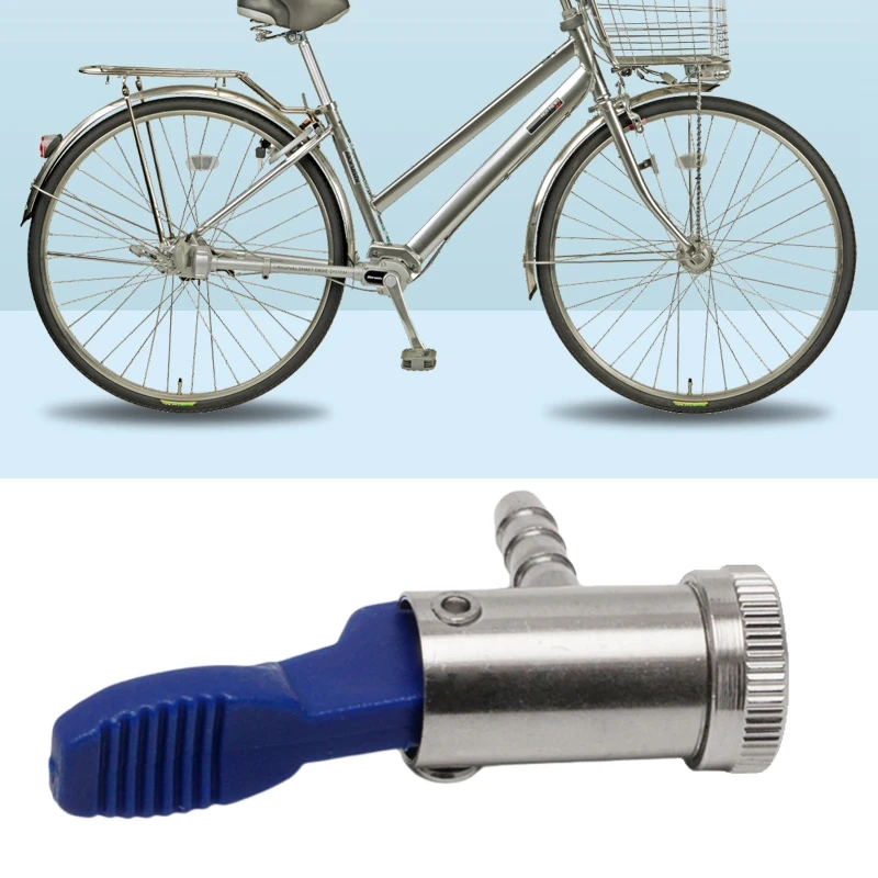 

8 мм воздушный патрон с блокировкой большого пальца из сплава для накачивания шин на автомобилях, быстроразъемный гаджет