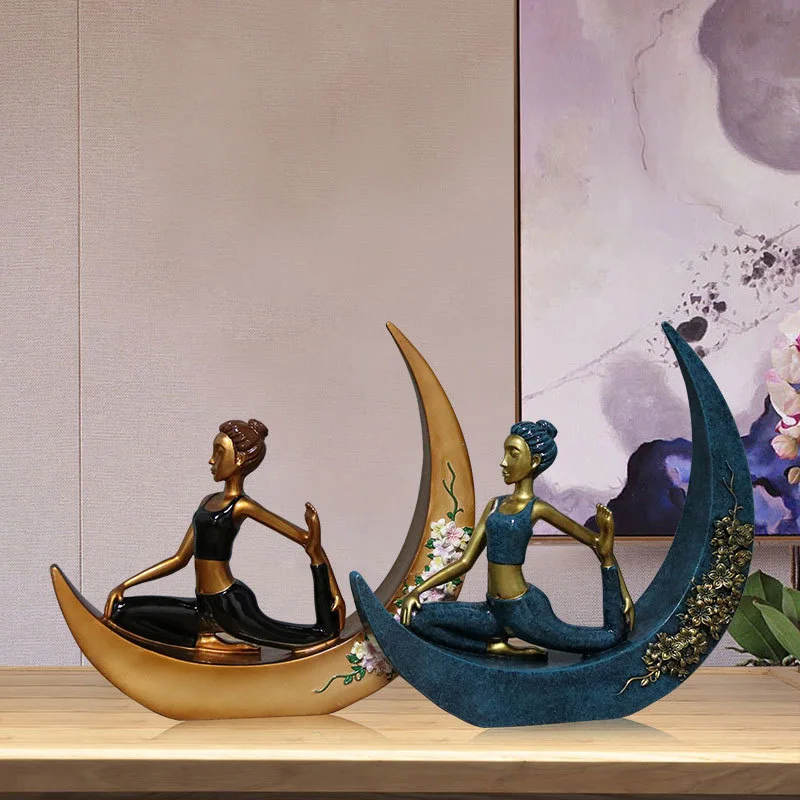 Современная Абстрактная фотостатуя Классическая фигурка статуя аксессуары для