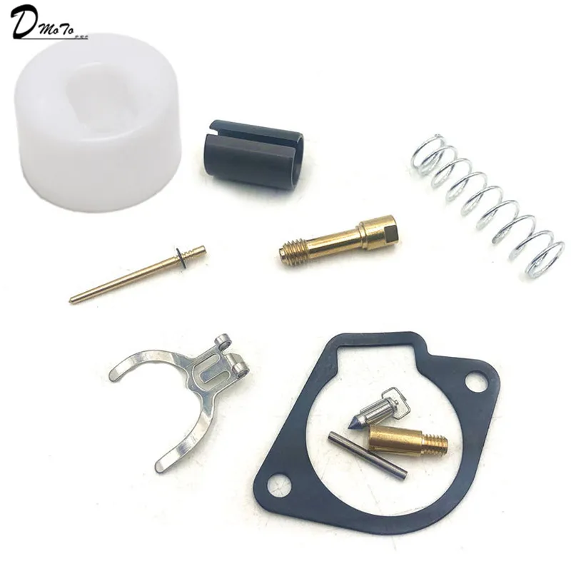

Универсальный Ремонтный комплект карбюратора, подходит для 2-тактного двигателя 43CC 47CC 49CC, карманного мотоцикла, мотоцикла, запчасти топливной системы