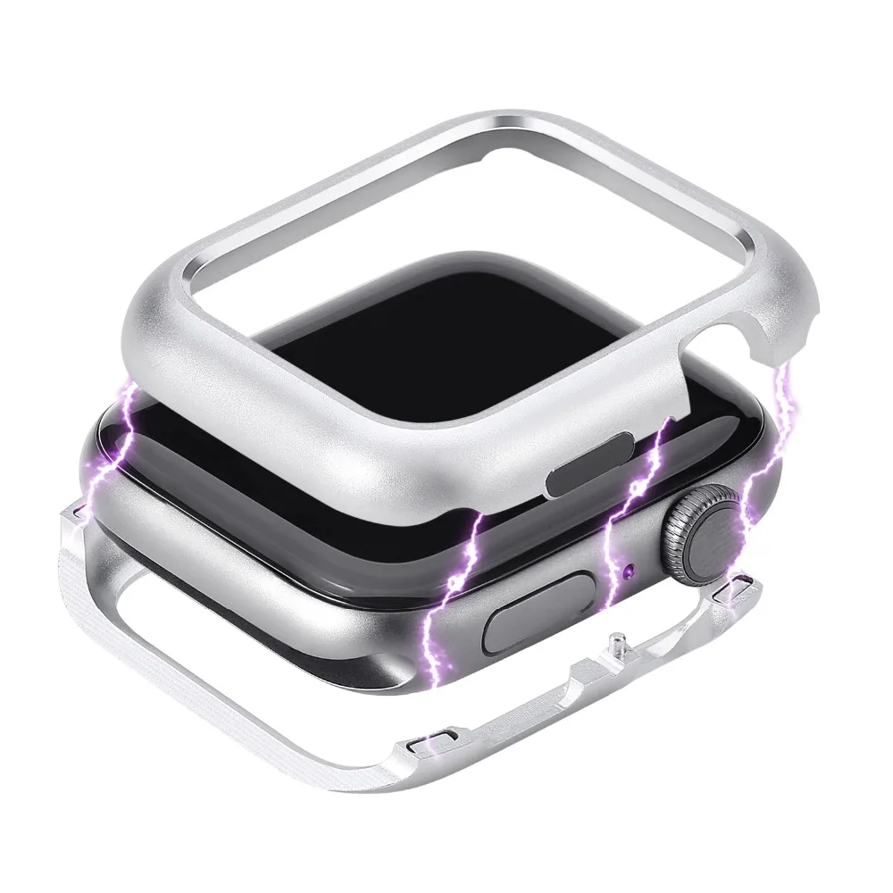 Чехол Serilabee Mago для apple watch 4, 5, 3, 2, 1, 40 мм, 44 мм, защитный чехол из алюминиевого сплава с магнитным покрытием для iwatch series 4, 3, 2, 1, 5