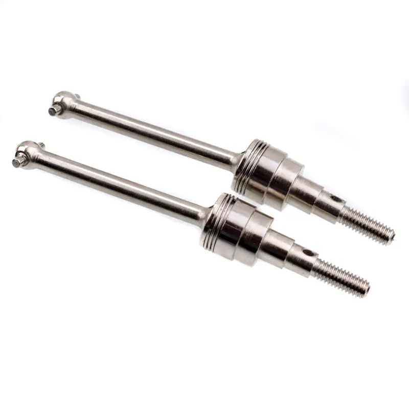 2pcs RC Part Metal Universal Driven Dogbone Drive Shaft CC01 For 1/10 Scale Models TAMIYA CVD OP Car Remote Control Cars | Игрушки и