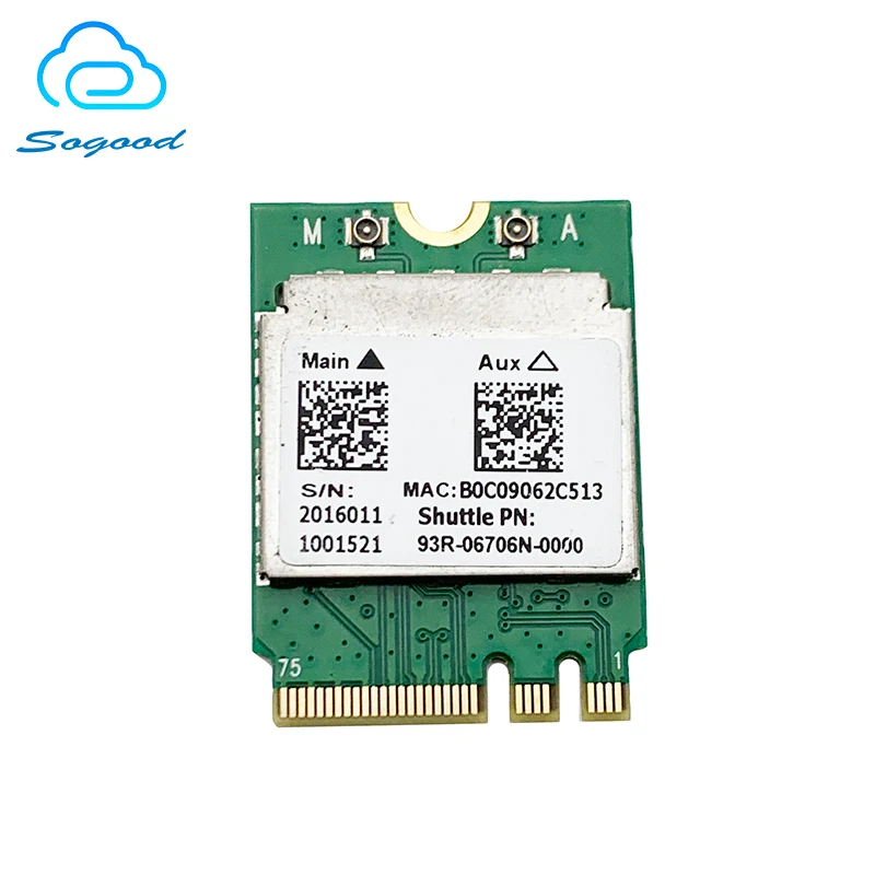 Realtek RTL8821AE RTL8821AENF 433 Мбит/с NGFF двухдиапазонный 2 4 ГГц + 5G 802.11a/b/G/n/ac Bluetooth 0 Combo M.2