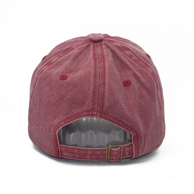 Хлопковая бейсболка с вышивкой надписью для пары Женская Уличная Повседневная