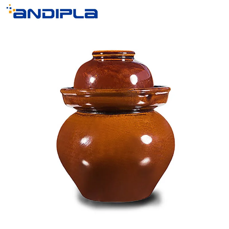 Creative Ceramic Small Pickle Jars Night Stains Pickled Sauerkraut Radish Chili Container Pickles Jar Kimchi Pot Storage Bottles