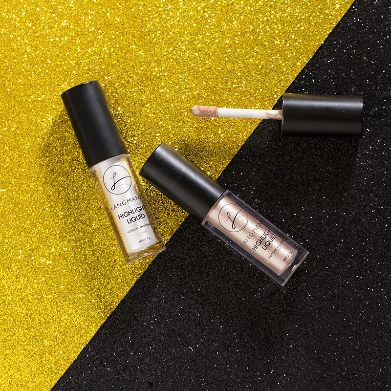 Жидкий хайлайтер макияж осветитель консилер Шиммер косметика для лица