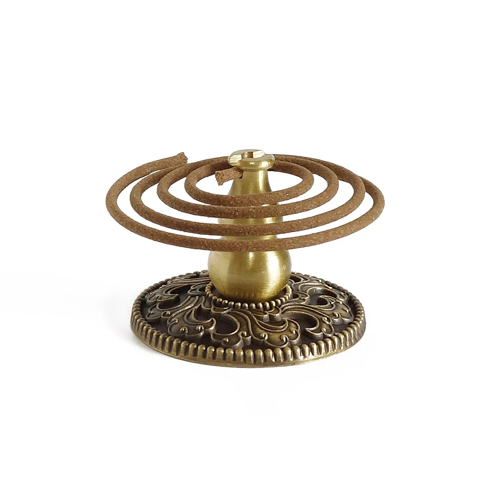 Держатель для курильницы классический резной металлический инструмент ручной