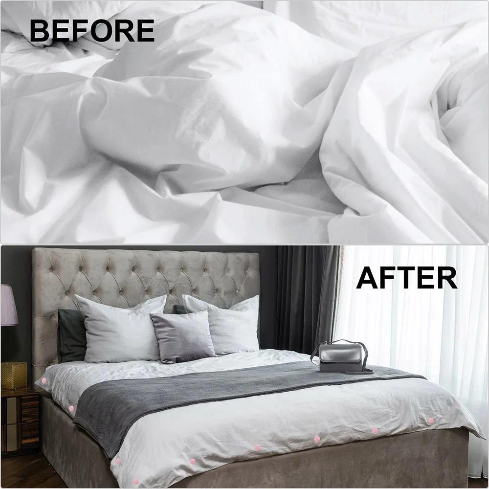 Держатель для простыни зажимы-грибы одеяла пододеяльника застежки фиксаторы 4/8/16