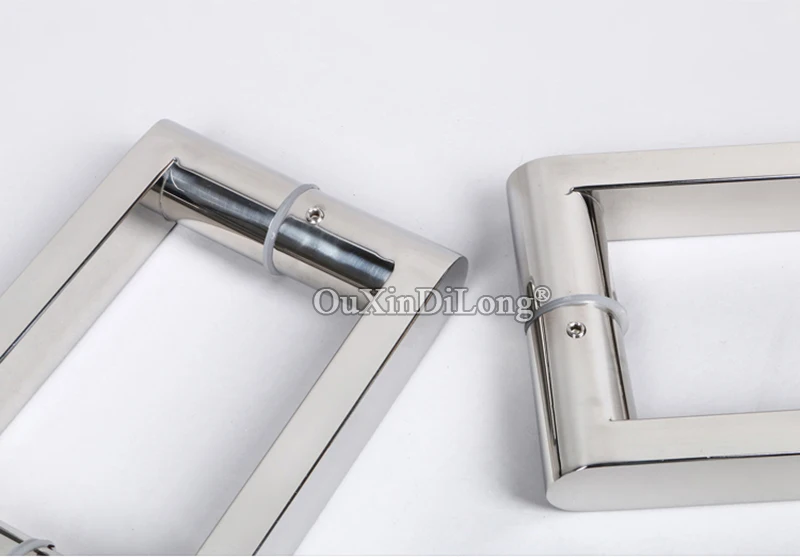 Новое поступление 2 шт. безрамные ручки для душевой кабины из нержавеющей стали 304