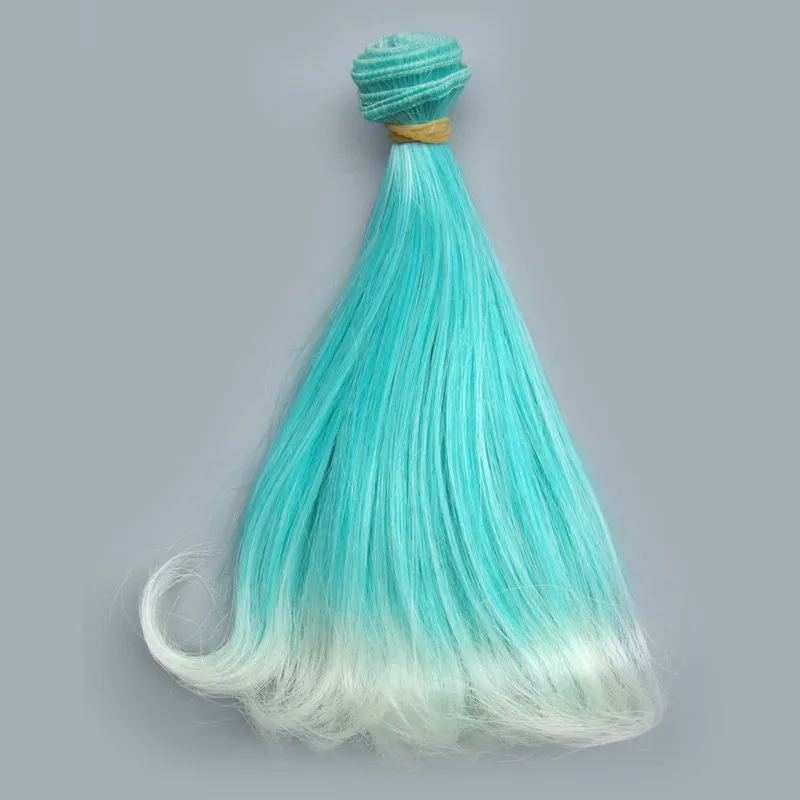 Термостойкие кукольные волосы высокой температуры 15*100 см для 1/3 1/4 1/6 BJD Diy парики с