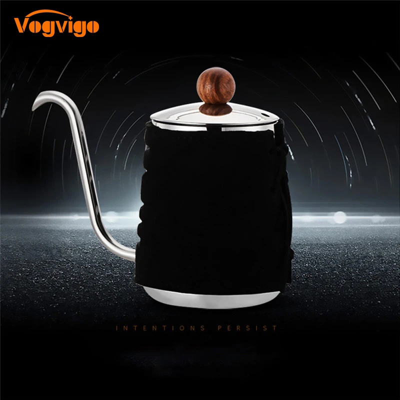 VOGVIGO из нержавеющей стали безрукавный анти-горячий кофейник капельный чайник