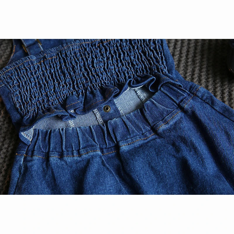 Новинка осени 2019 платье для девочек модное на бретелях в гавайском стиле