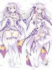 Аниме обнимающая наволочка Re:Zero kara Hajimeru Isekai Seikatsu Rem Ram beатрис Dakimakura подушка для косплея наволочка