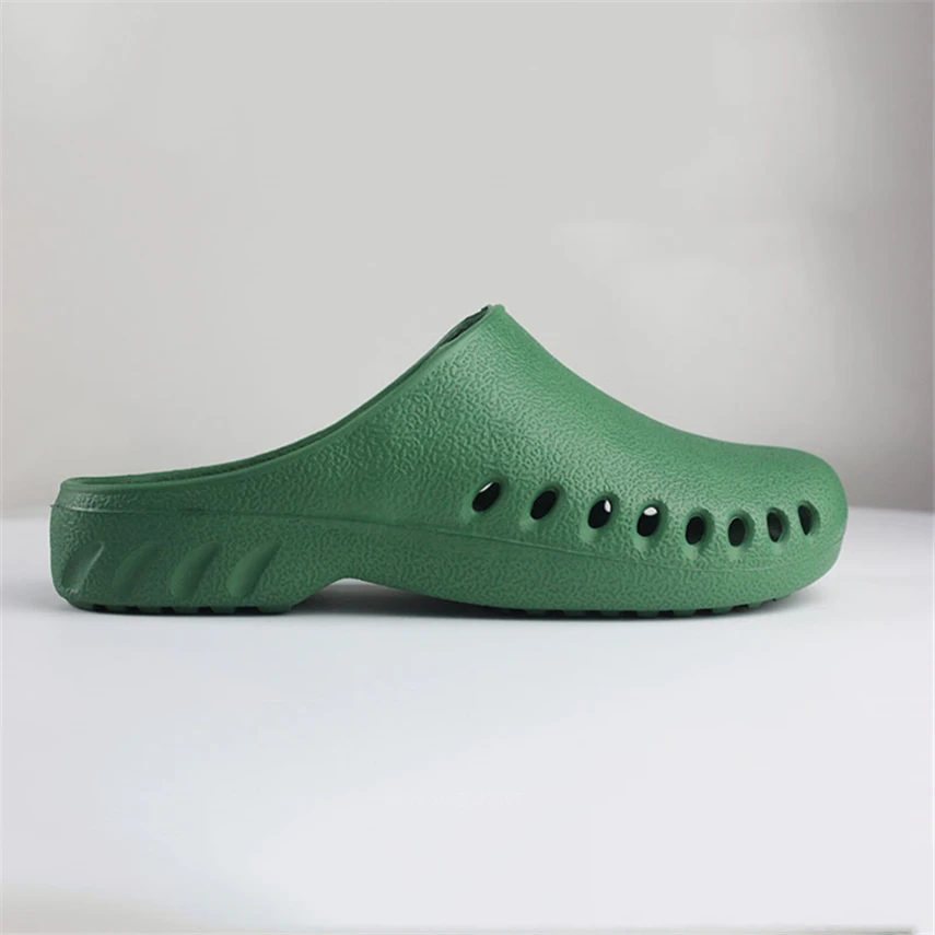 

6Color work wear Shoes Scrub Accessories EVA Non-slip lab Clogs for Women Men Scrubs Work Wear Slippers Beauty salon