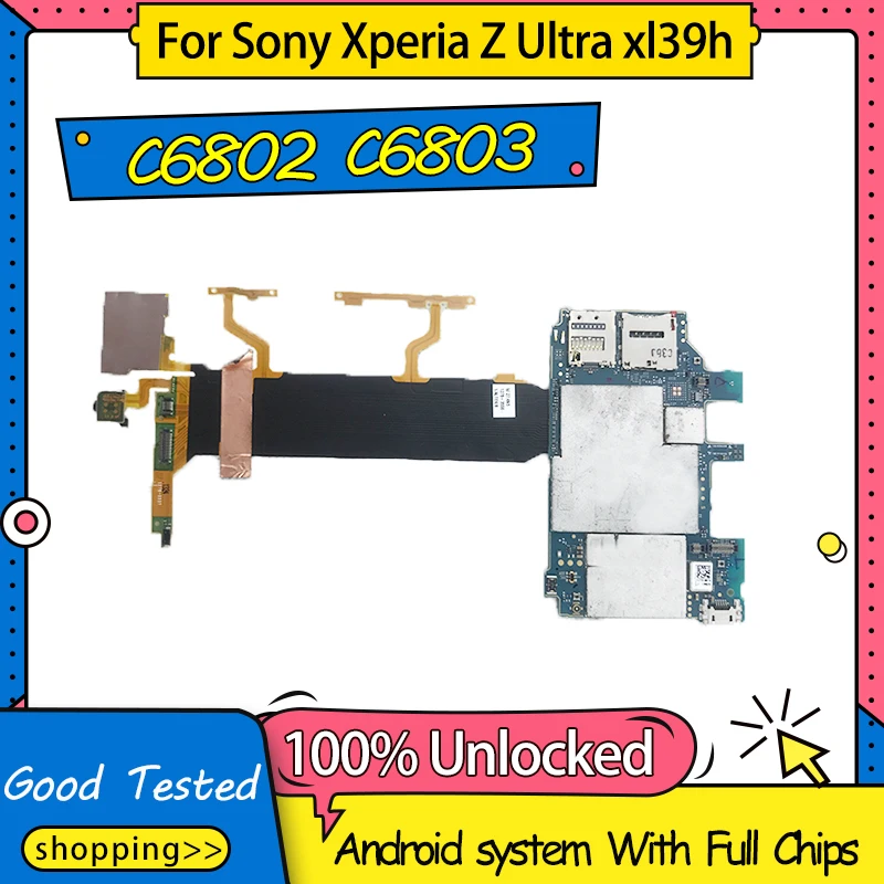 Оригинальная разблокированная полностью Рабочая Материнская плата Логическая