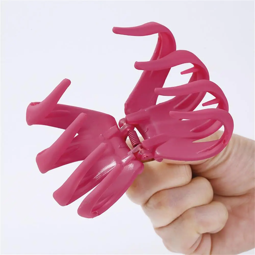 Женская акриловая заколка для волос одноцветная краб аксессуары волос| |