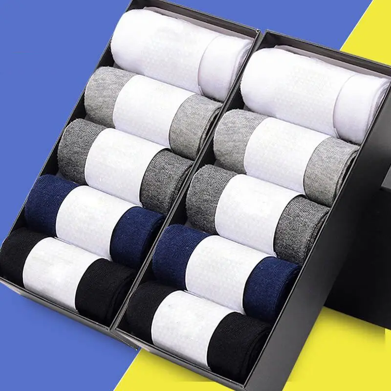 

Custom SOCKS CUSTOM LOGO Wholesale 5 pairs of one piece Men socks causal solid-color boat sock short length socks