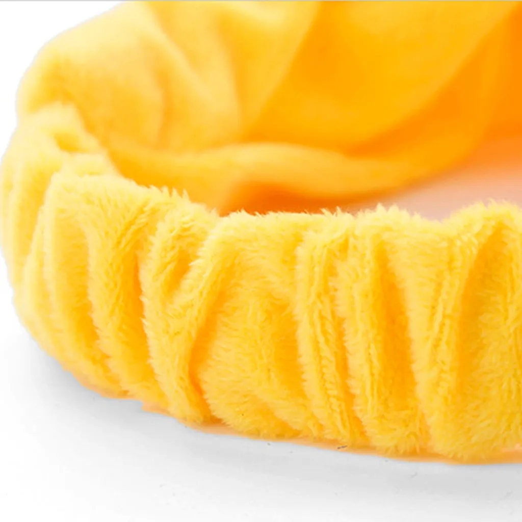 Cute Cat Ears Hair Bands Sport Sweet Cute Headband Short Hair Headdress Solid Color Casual Hair Accessoires#Nu