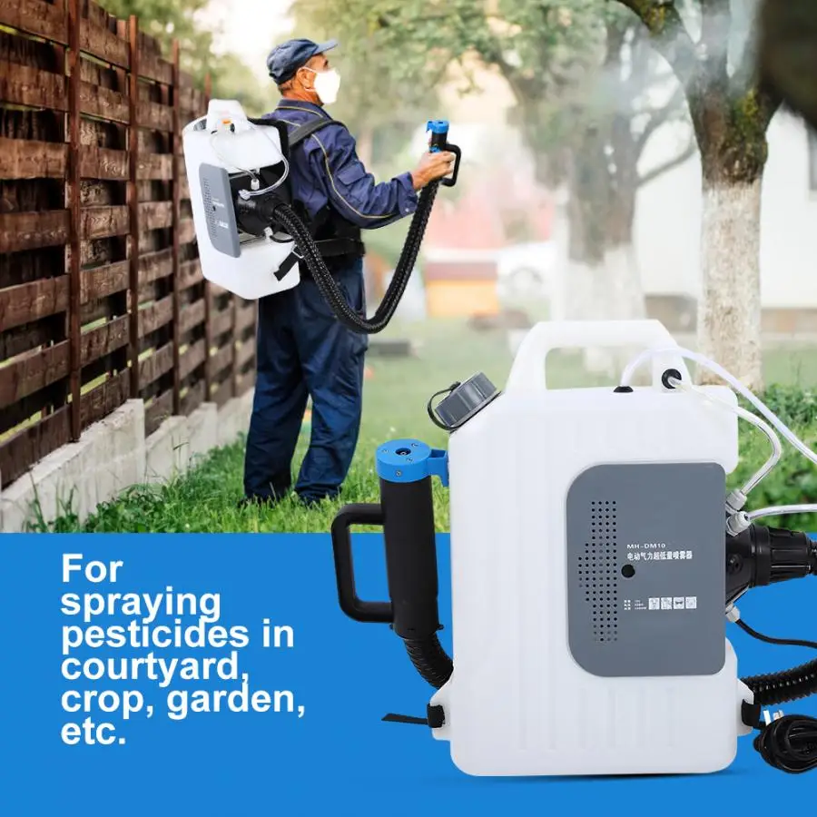 Распылитель рюкзака 10л сельскохозяйственный Электрический распылитель для