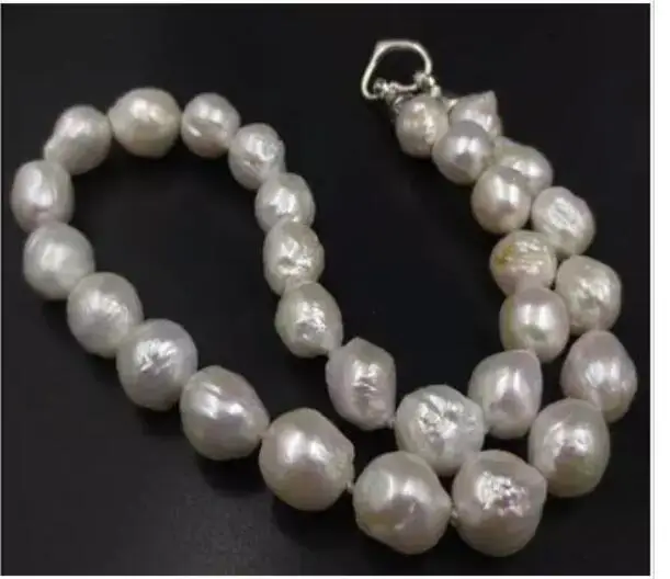 Ювелирные изделия Горячая продажа большой 11 13 мм натуральный белый борозды