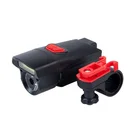 Велосипесветильник ный задний фонарь, светодиодная лампа на голову, 6 режимов