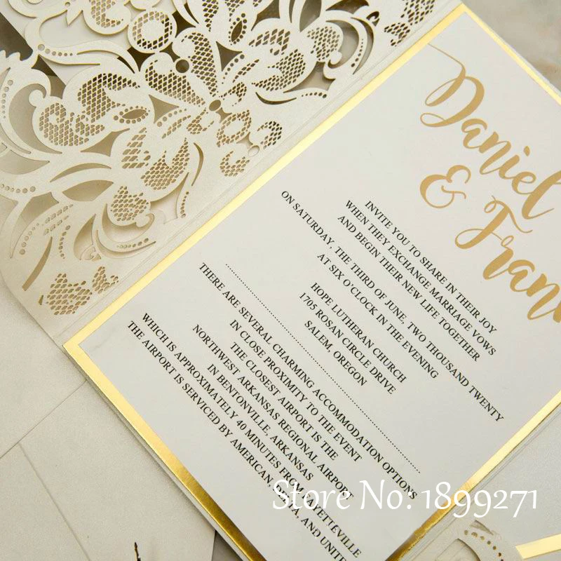 50 шт., свадебные приглашения, свадебные приглашения с RSVP