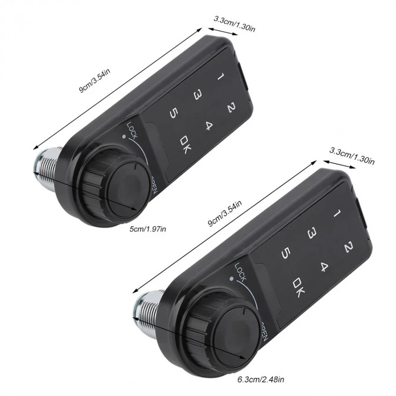 Электронный замок для шкафа цифровой Сейф с кодовой клавиатурой систем контроля