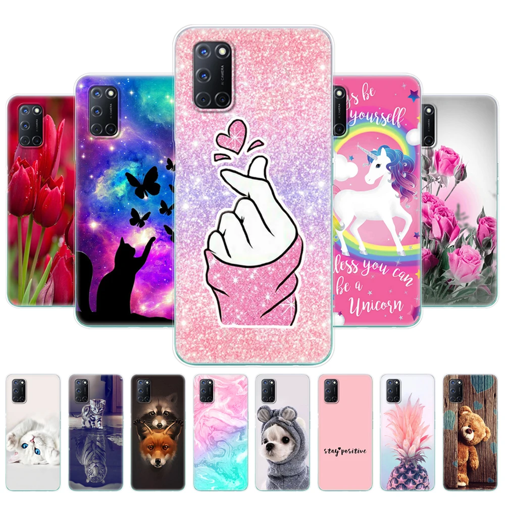 

For OPPO A52 A92 A72 Case 6.5" Silicon Soft TPU Back Phone Case Cover For OPPO A 52 72 92 OPPOA92 OPPOA72 OPPOA52 Coque Bumper