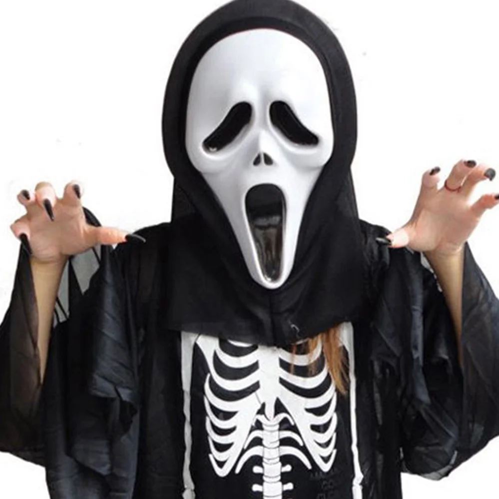 Маска на Хэллоуин для детей финальная крик Череп призрак маска поддельное лицо