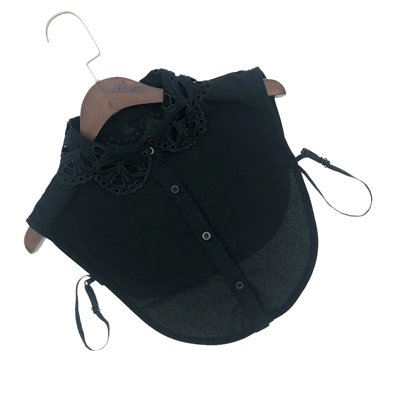 Linbaiway женская рубашка поддельные воротник блузка винтажные отделяемые с