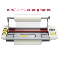 9460t a2 paper laminating machine english version four roller cold hot laminator rolling machine film photo laminating machine