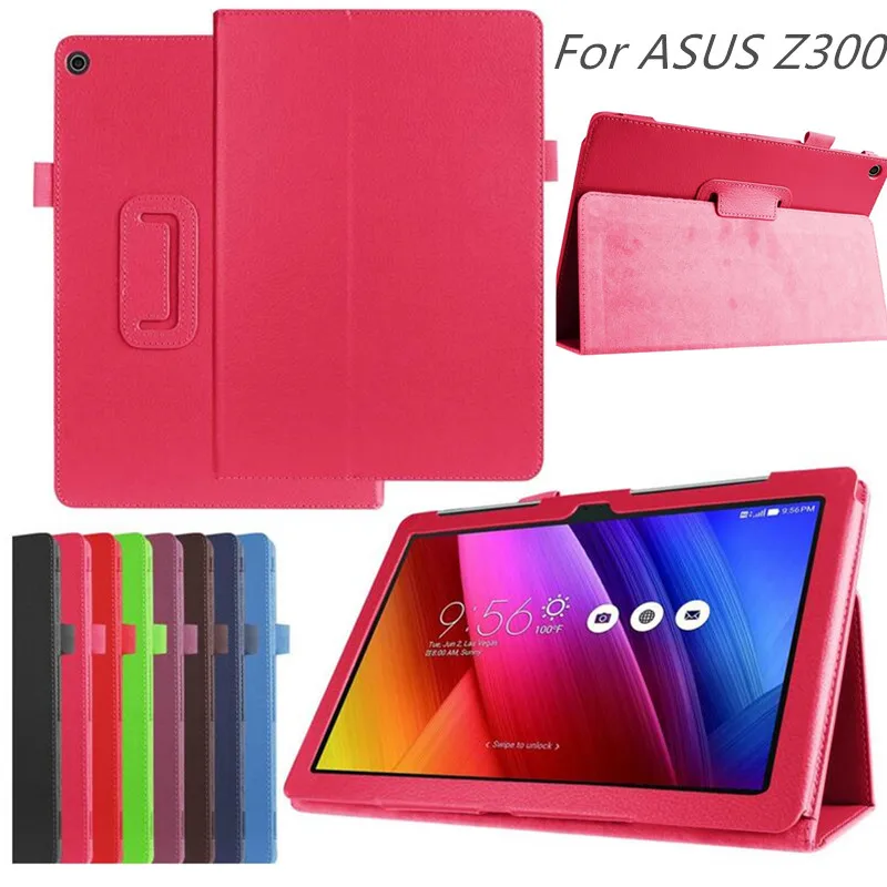 Кожаный чехол для asus z300c, умный чехол для asus Zenpad 10 Z300 Z300CL Z300CG 1", чехол для планшета