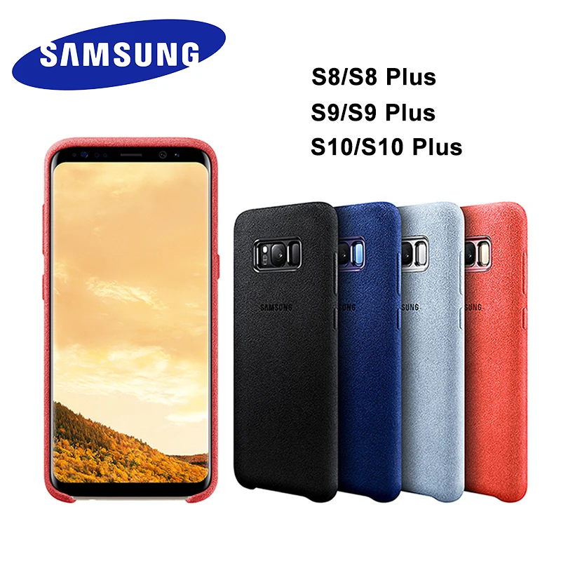 Оригинальный замшевый чехол для Samsung Galaxy S8 S10 Plus|Бамперы| |