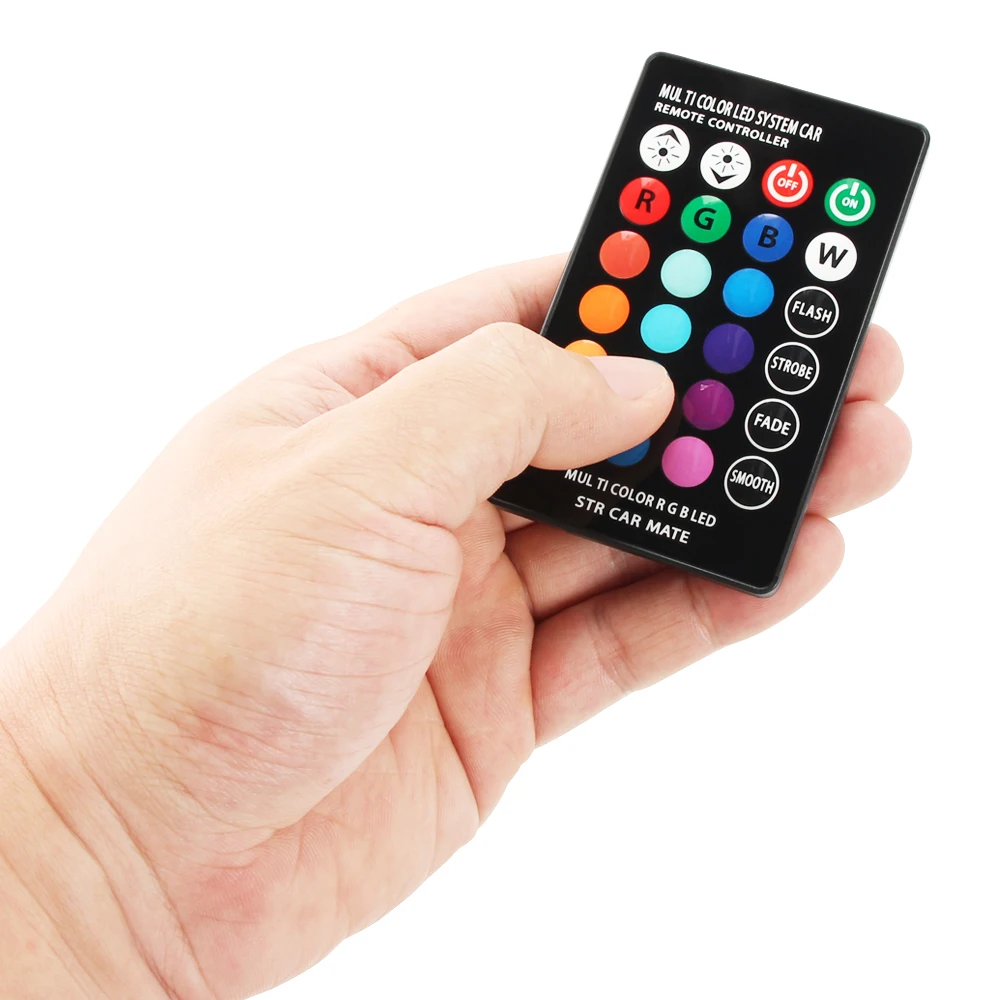 RGB T10 W5W светодиодный цветной многомодовый автомобильный светильник для jeep renegade