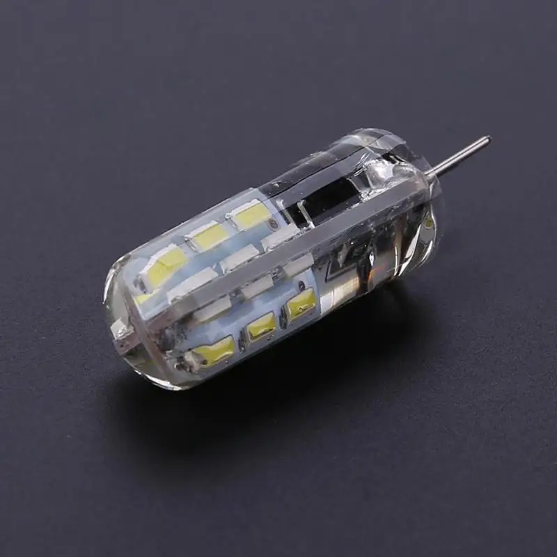 Светодиодная лампа G4 2 Вт 12 В постоянного тока 24 дюйма SMD3014 110 лм белая