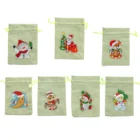 DIY алмазная живопись мешок для конфет алмазное Искусство сумка-тоут специальная форма дрель Рождественский набор для алмазной вышивки крестиком Искусство ремесло