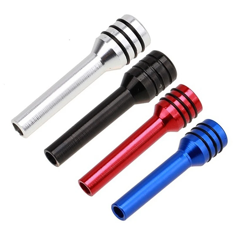 2pcs Aluminum Universal Car Interior Door Lock Stick Knob Pull Pin Lift Button