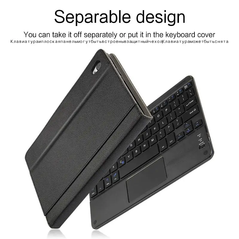 

Case For Lenovo Tab M10 HD 2nd Gen 10.1" TB-X306X TB-X306F X306 Tablet Protective Bluetooth Keyboard Protector Cover Case Mouse