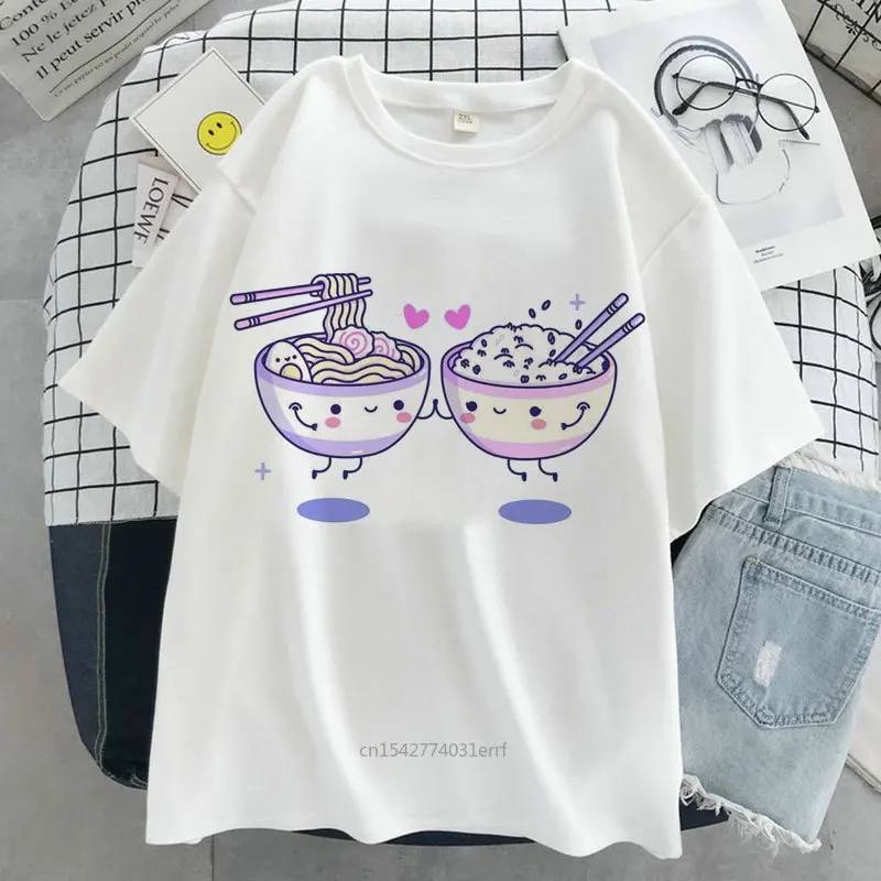 

Harajuku Casual Tea Cup Tee 2021 New Summer Fashion Women T Shirt Blusas Aesthetic White Graphic Print Top