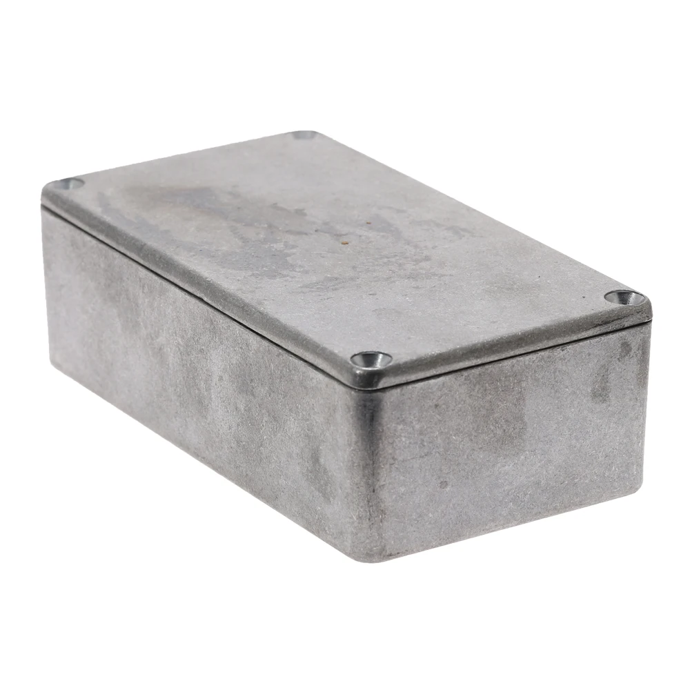 Серебристый алюминиевый корпус электронного литья под давлением коробка для