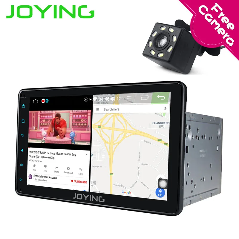 JY-TO138N4GS-C1002 Радуясь Intel 2Din Android 8,1 1080P Автомобильная стерео 8 дюймов 8 ядерный 4G rom интеллектуальная система Navi Радио для Toyota с обратной камерой - Цвет: JY-TO138N4GS-C1002