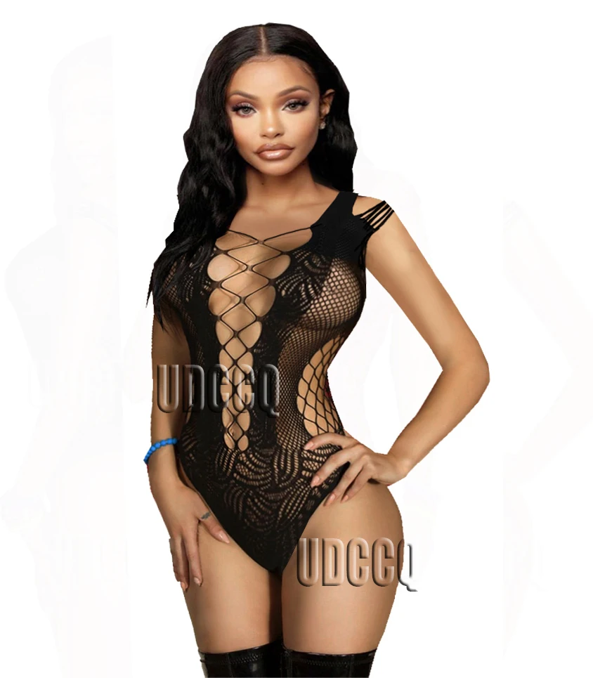 Сексуальное женское белье в сеточку прозрачная ночная сорочка Нижнее одежда для